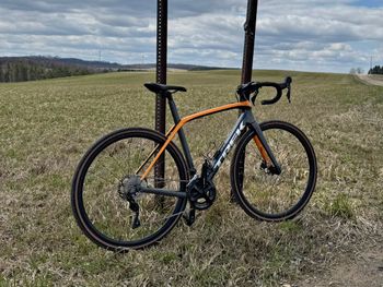 Used Trek Domane SL 5 2021 2021 Road & Gravel, Orange — image 3 of 3