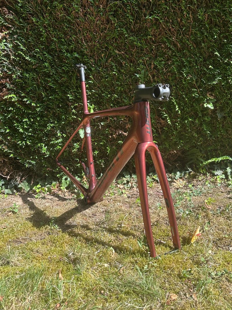 Used Giant TCR Advanced SL, Disc Frameset 2022 Frameset 2022 Road & Gravel, Orange — image 2 of 3