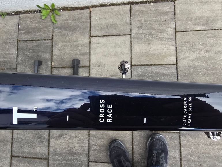 Used CUBE CROSS RACE C:68X TE 2023 2023 Road & Gravel, Blue — image 2 of 4