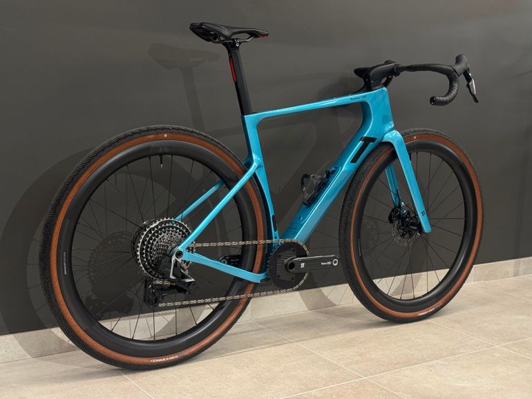 Used 3T RACEMAX 2 ITALIA FORCE XPLR AXS TORNO 1X13 DISCUS 45|40 2026 2026 Road & Gravel, Blue — image 2 of 7