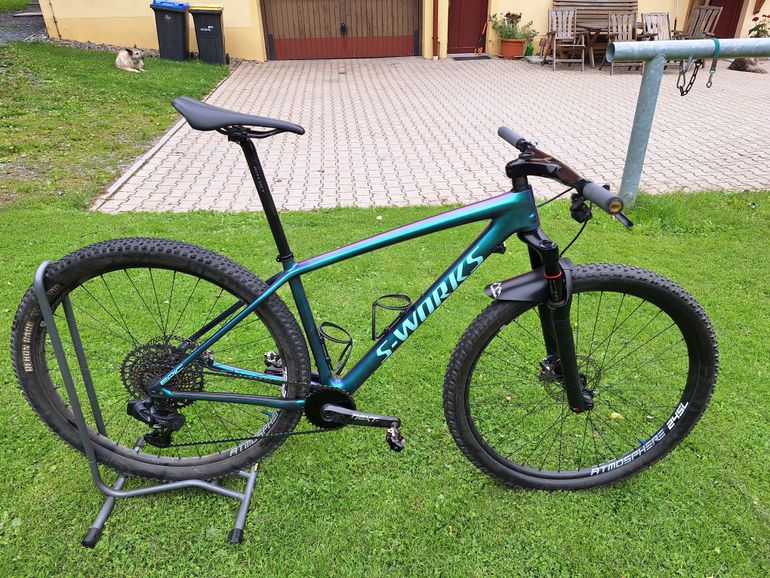 Used Specialized S-Works Epic Hardtail AXS 2020 2020 Mountainbike, Purple, 29 — image 4 of 13