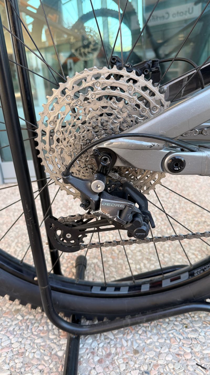 Gebrauchtes Cannondale Habit Shimano Deore 2022 Mountainbike, Hellgrau — Bild 6 von 10