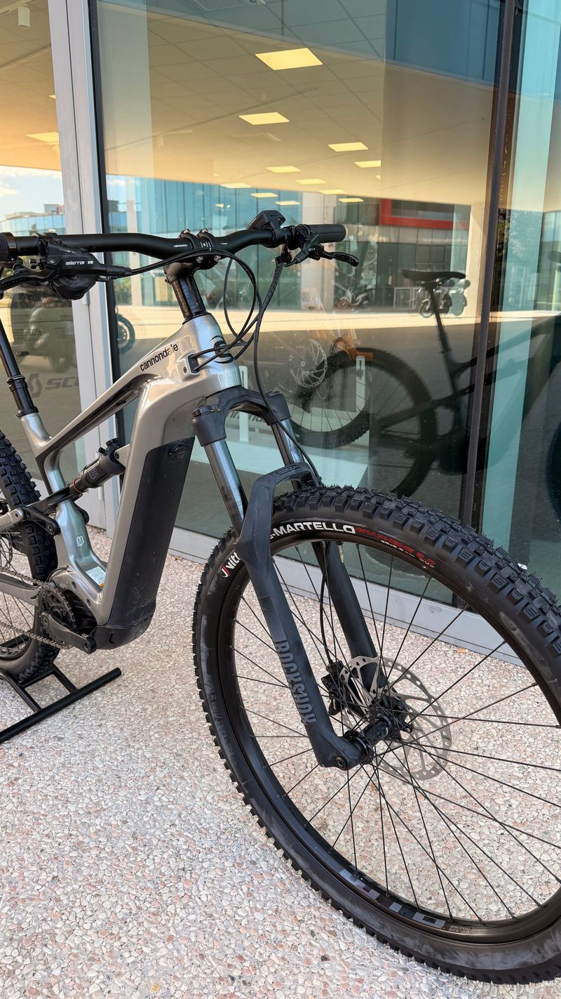 Gebrauchtes Cannondale Habit Shimano Deore 2022 Mountainbike, Hellgrau — Bild 4 von 10