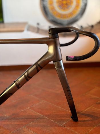 Used Seka Seka Custom Frameset 2025 Road & Gravel, Light Gray — image 3 of 8