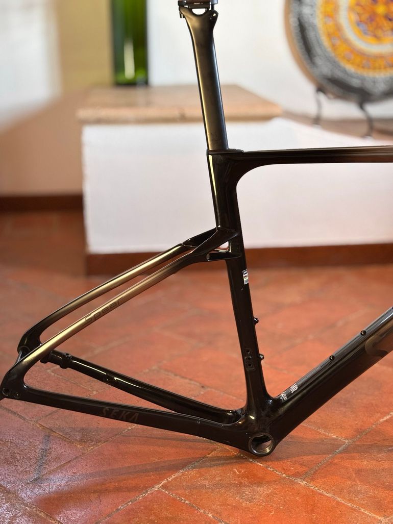 Used Seka Seka Custom Frameset 2025 Road & Gravel, Light Gray — image 4 of 8