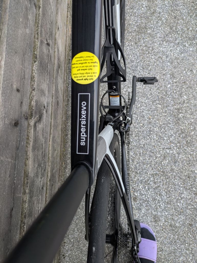 Used Cannondale SuperSix EVO Neo 3 2020 2020 Road & Gravel, Black — image 9 of 10