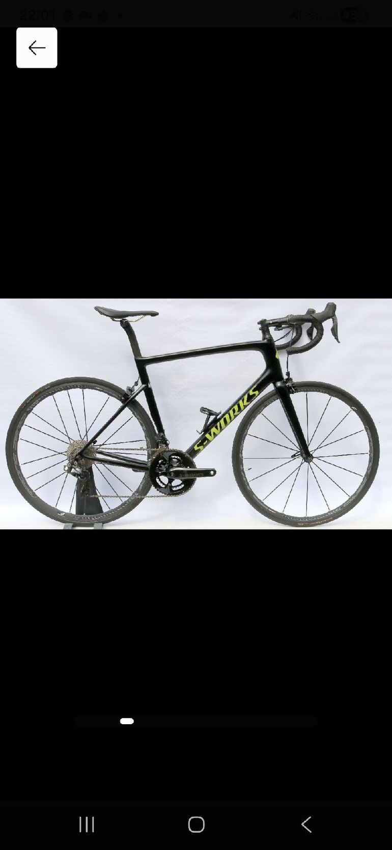Used Specialized Tarmac Shimano Dura Ace Di2 2020 Road & Gravel, Black — image 1 of 4