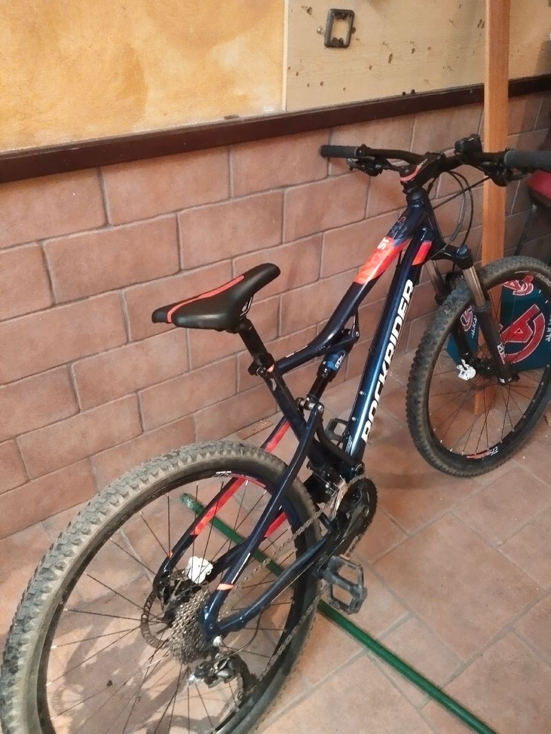 Used ROCKRIDER 27.5 Inch MOUNTAIN BIKE FULL SUSPENSION ST 540 2023 2023 MTB