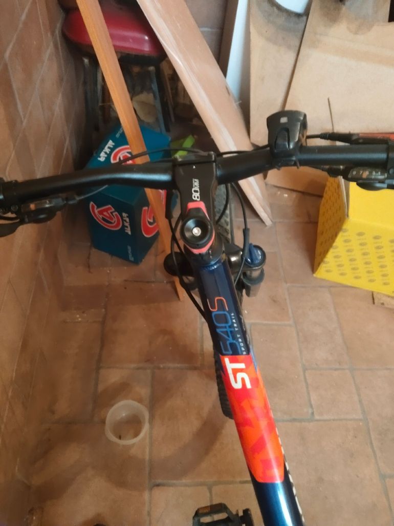 Used ROCKRIDER 27.5 Inch MOUNTAIN BIKE FULL SUSPENSION ST 540 2023 2023 Mountainbike, Black, 27.5 — image 4 of 5