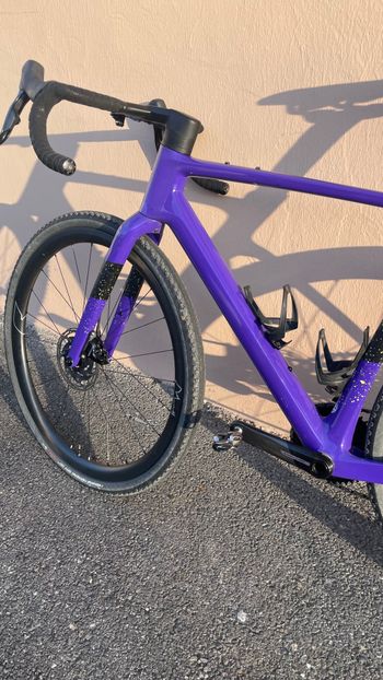 Used Scott Addict Gravel 10 2024 2024 Road & Gravel, Purple — image 3 of 4