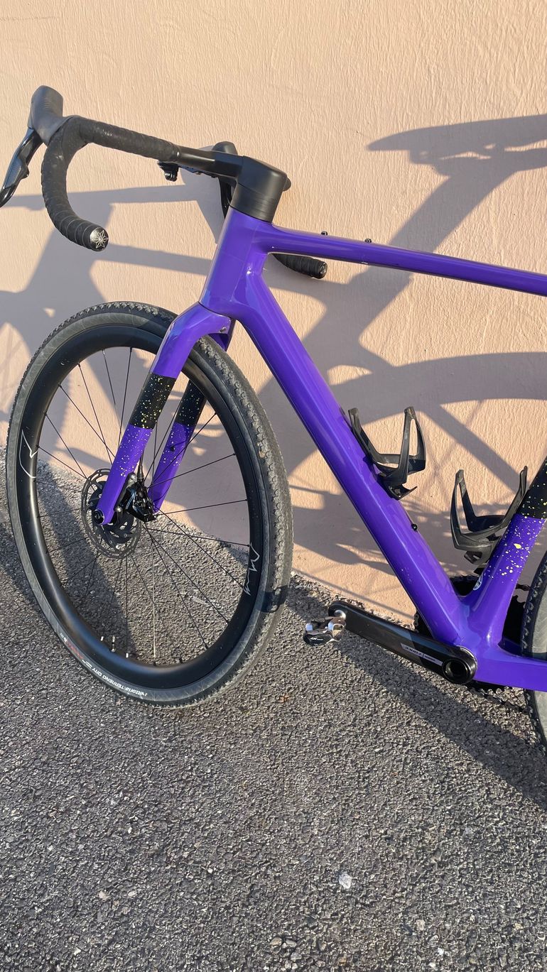 Used Scott Addict Gravel 10 2024 2024 Road & Gravel, Purple — image 3 of 4