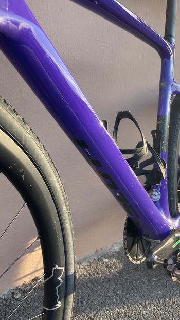 Used Scott Addict Gravel 10 2024 2024 Road & Gravel, Purple — image 4 of 4