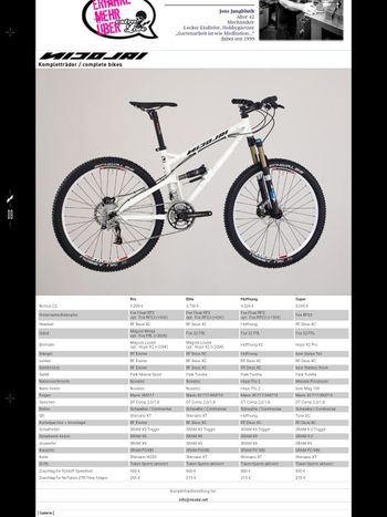 Used Nicolai Nicolai Custom Sram X0 2010 Mountainbike, Weiß — image 14 of 16