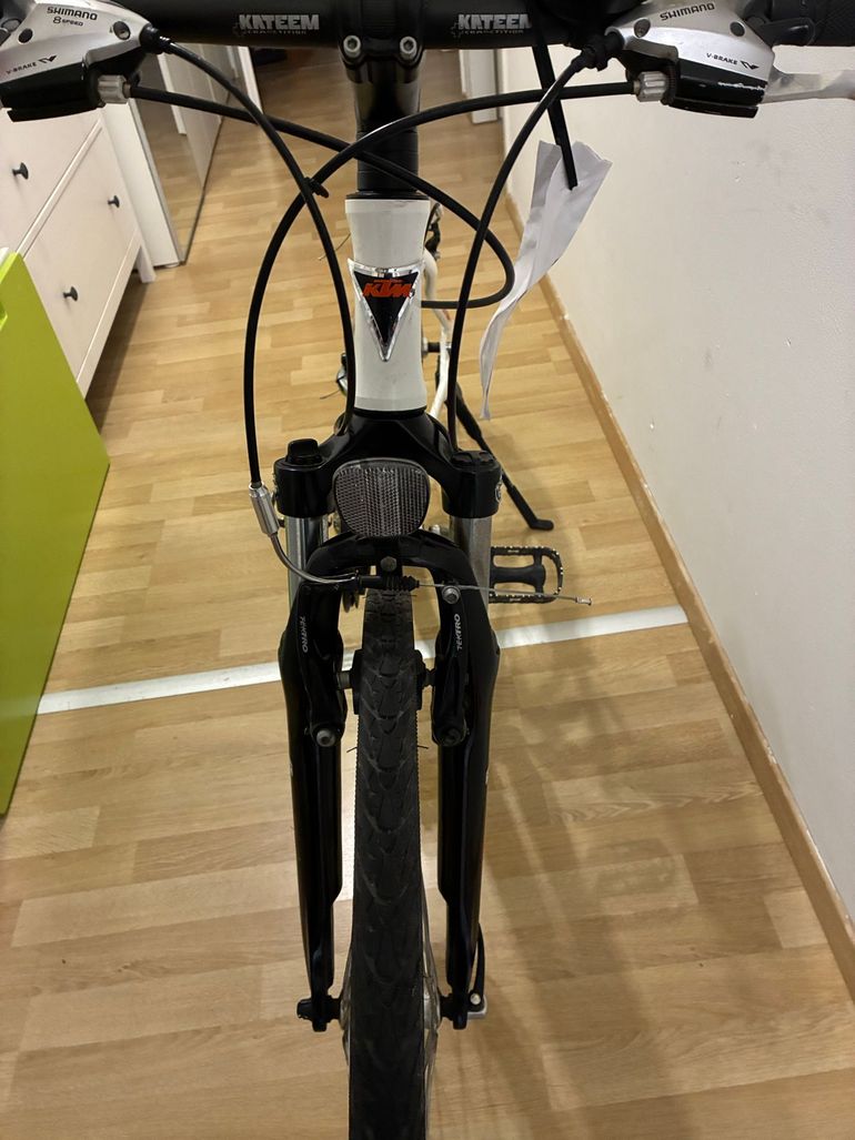 Used KTM Life Shimano Acera 2012 Urban, White — image 7 of 8