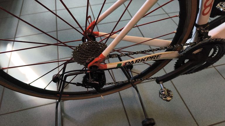 Used Parkpre Parkpre Custom Shimano 105 2018 Road & Gravel, White — image 3 of 9
