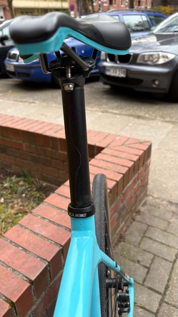 Used CUBE Cross Race Shimano Ultegra 2022 Road & Gravel, Blue — image 10 of 14
