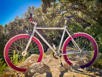 Used FIXIE Inc. Custom Single Speed / Fixed Gear 2018 Road & Gravel, Light Gray — image 5 of 6