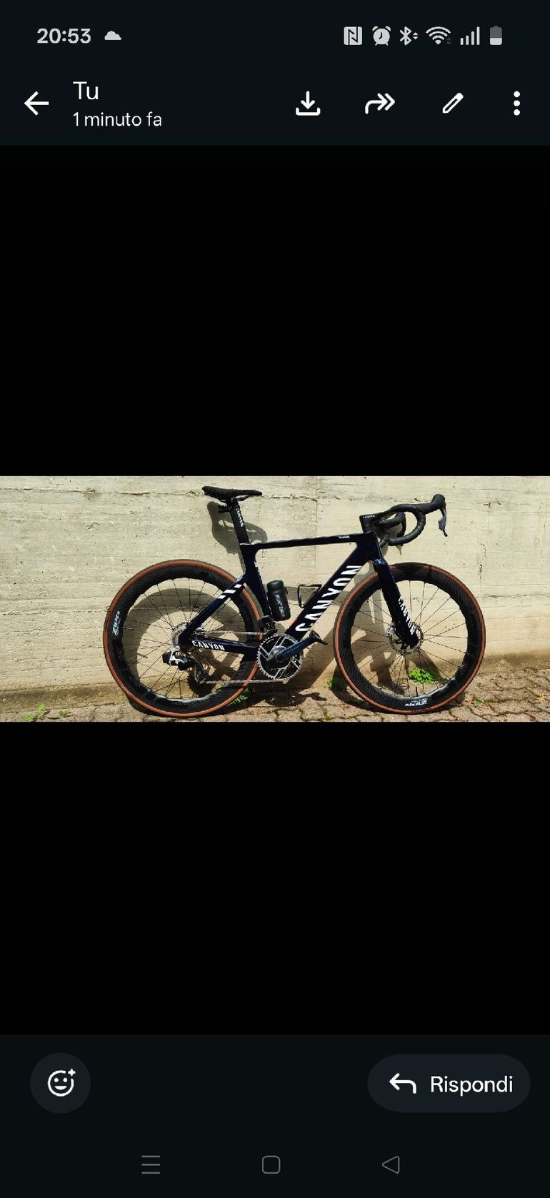 Used Canyon Aeroad CFR AXS 2026 2026 Road & Gravel, Blue — image 2 of 3