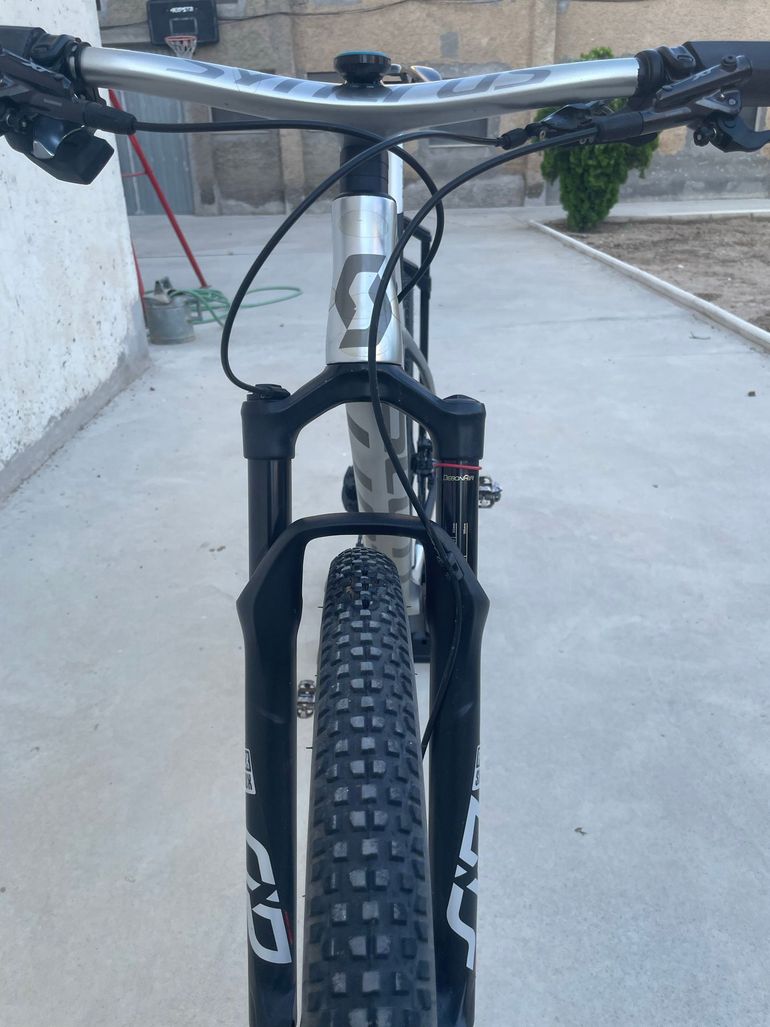 Used Scott Scott Custom SRAM Force eTap AXS 2020 Mountainbike, Light Gray — image 12 of 15