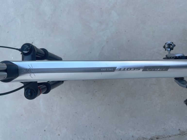 Used Scott Scott Custom SRAM Force eTap AXS 2020 Mountainbike, Light Gray — image 7 of 15