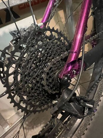 Used Last Last Custom SRAM NX 2015 Mountainbike, Violett — image 11 of 12