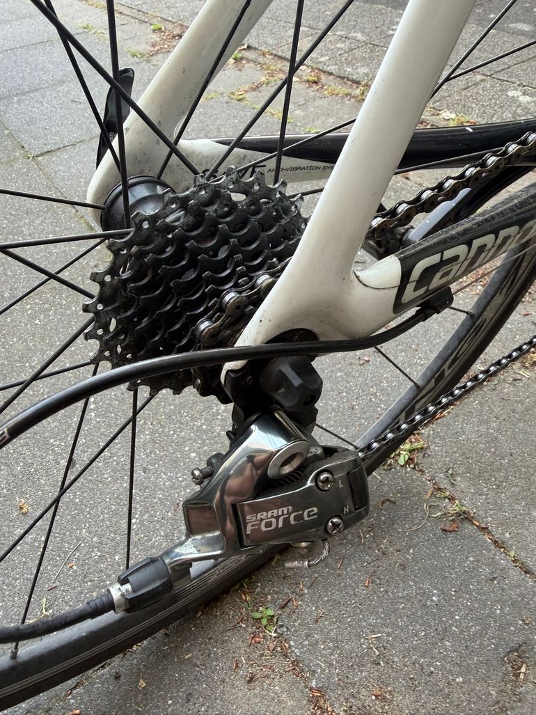 Used Cannondale Slice SRAM Force 2008 Road & Gravel, White — image 3 of 4