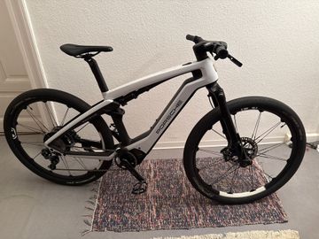 Used Porsche Custom Shimano Ultegra Di2 2021 Mountainbike, White — image 3 of 4