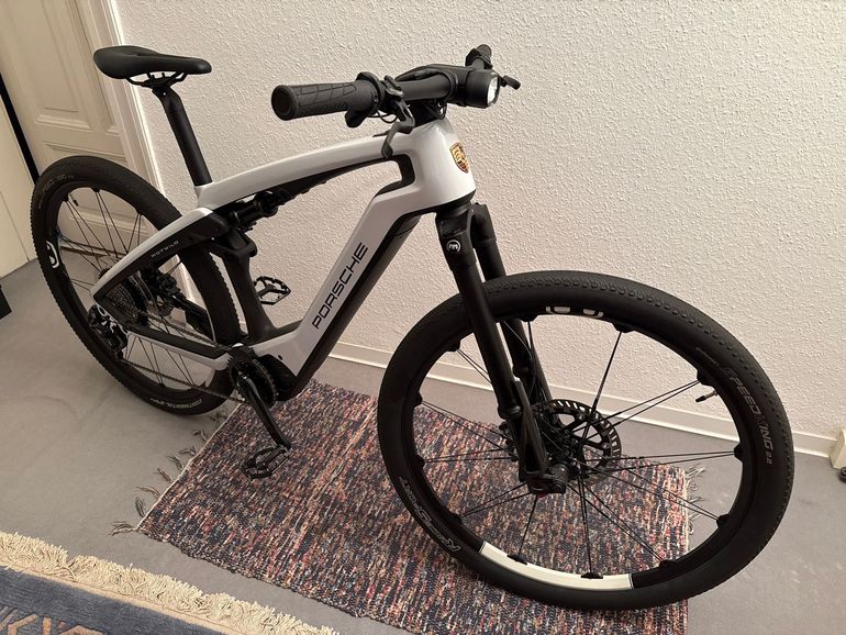 Used Porsche Porsche Custom Shimano Ultegra Di2 2021 Mountainbike, Weiß — image 4 of 4