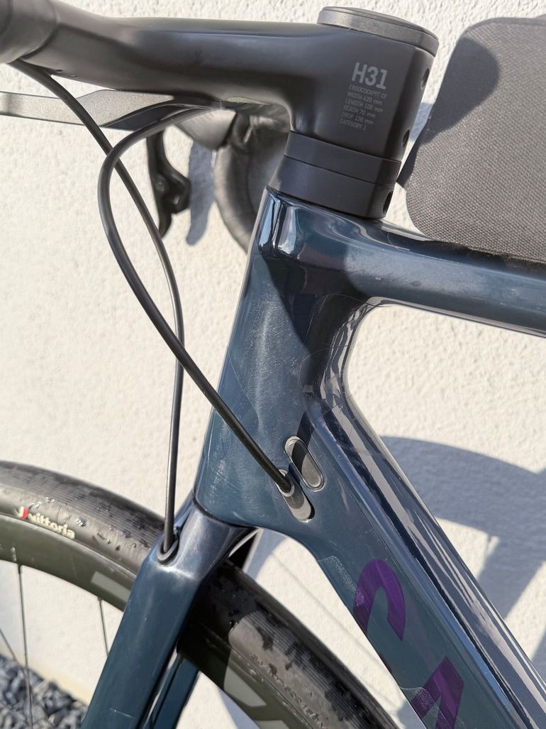 Used Canyon Endurace CF 7 All-Road 2022 2022 Road & Gravel, Blue — image 10 of 19