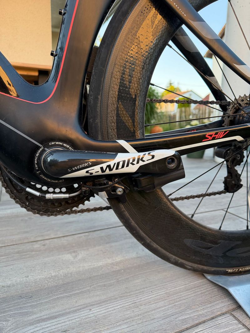 Used Specialized S Works Custom Shimano Ultegra Di2 2013 Road & Gravel, Black — image 6 of 9