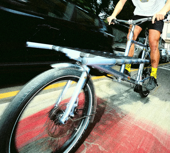 Used Omnium Cinelli Cargo Supercargo Frameset 2027 Urban, Blue — image 2 of 4