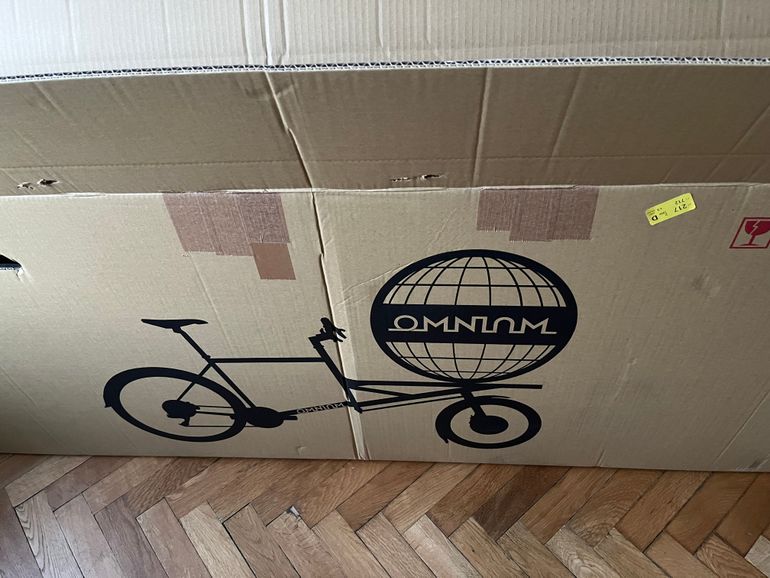 Used Omnium Cinelli Cargo Supercargo Frameset 2027 Urban, Blue — image 4 of 4