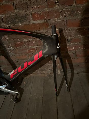 Used Fuji Track Elite Frameset 2025 Frameset 2025 Road & Gravel, Black — image 3 of 4