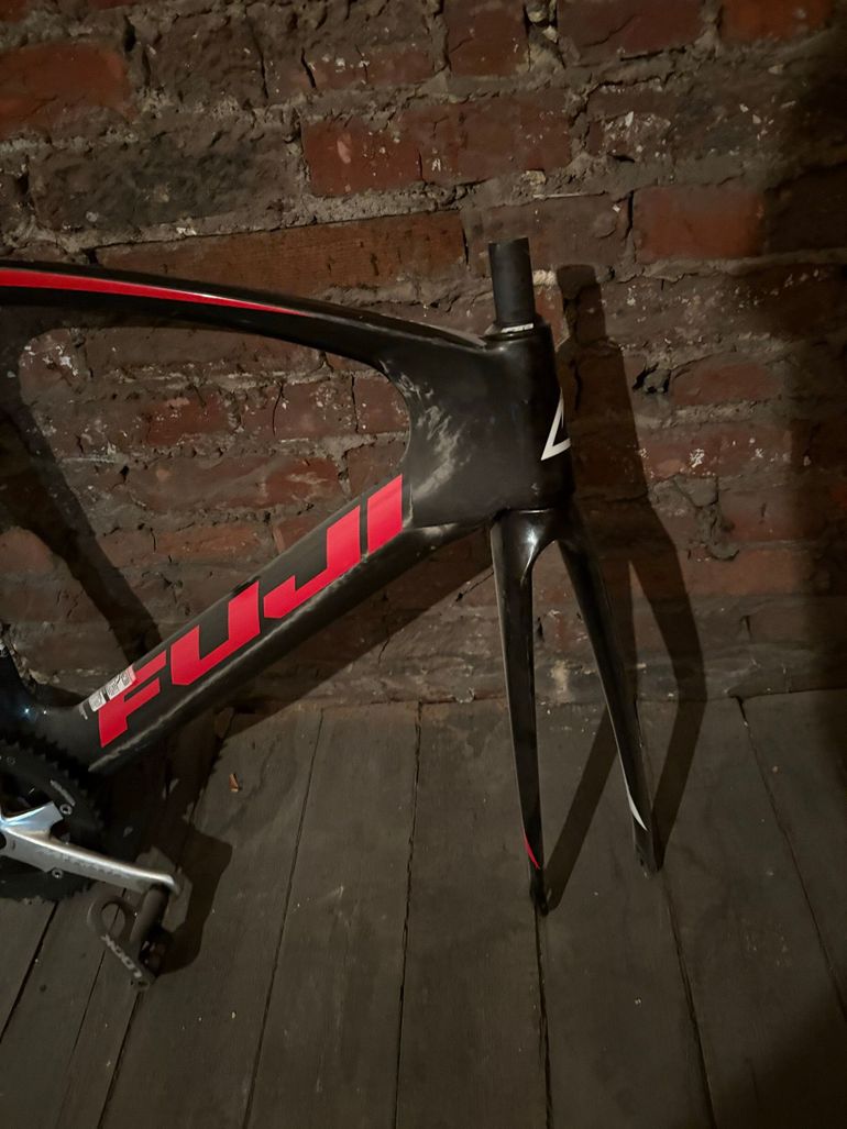 Used Fuji Track Elite Frameset 2025 Frameset 2025 Road & Gravel, Black — image 3 of 4