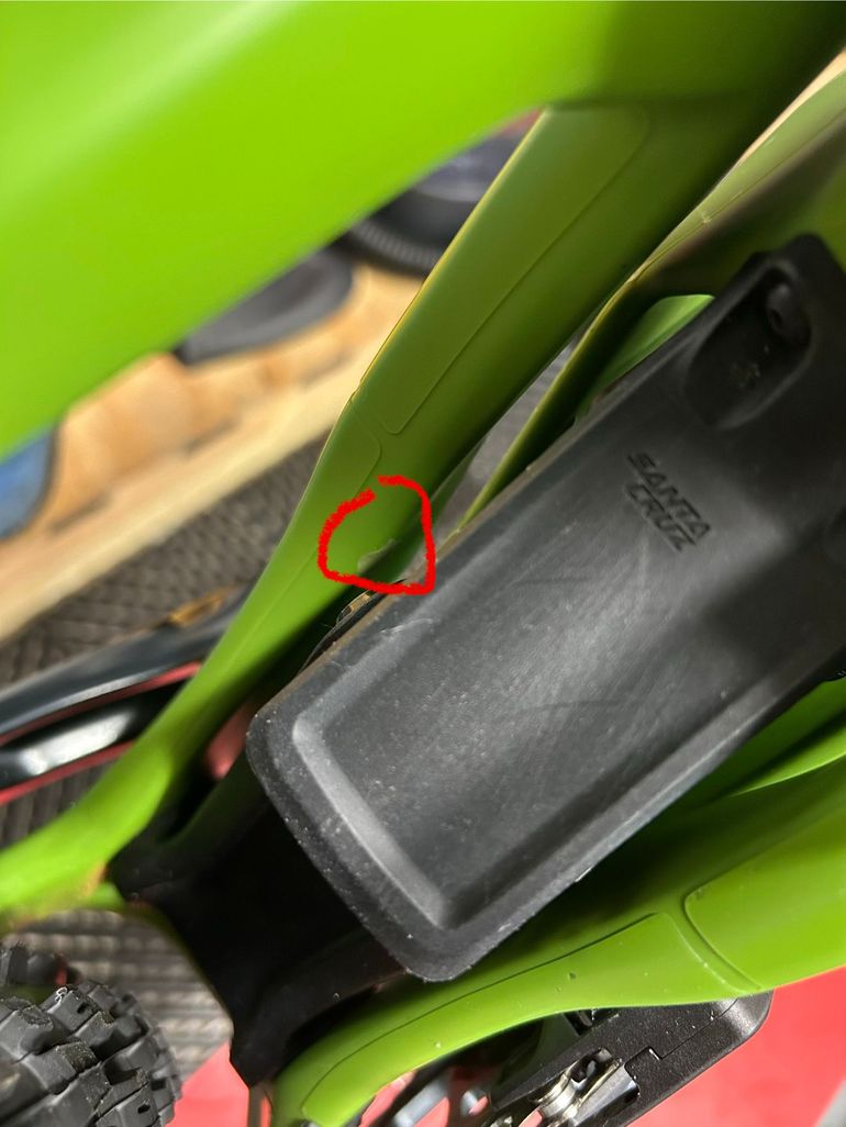 Used Santa Cruz Nomad SRAM GX Eagle 2022 Mountainbike, Green — image 14 of 15