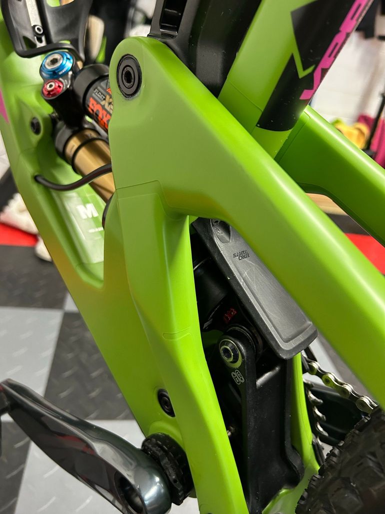Used Santa Cruz Nomad SRAM GX Eagle 2022 Mountainbike, Green — image 7 of 15