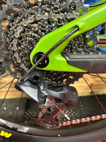 Used Santa Cruz Nomad SRAM GX Eagle 2022 Mountainbike, Green — image 13 of 15