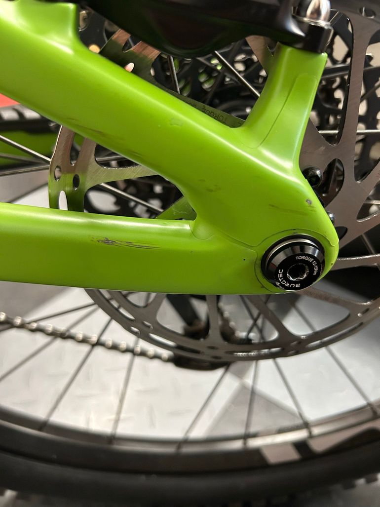 Used Santa Cruz Nomad SRAM GX Eagle 2022 Mountainbike, Green — image 9 of 15