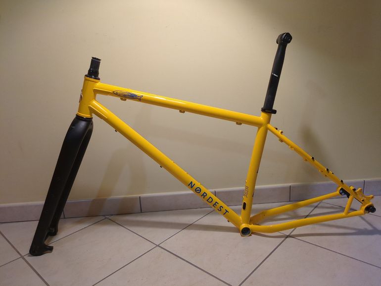 Used Nordest SARDINHA Frameset 2025 Mountainbike, Orange — image 2 of 37