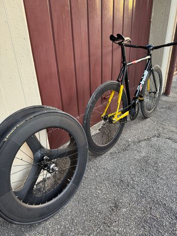 Gebrauchtes Cinelli Custom Single Speed / Fixed Gear 2023 Road & Gravel, Schwarz — Bild 8 von 8