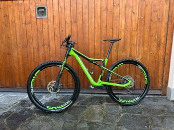 Used Cannondale Scalpel-Si Team 2017 2017 Mountainbike, Green, 29 — image 2 of 9