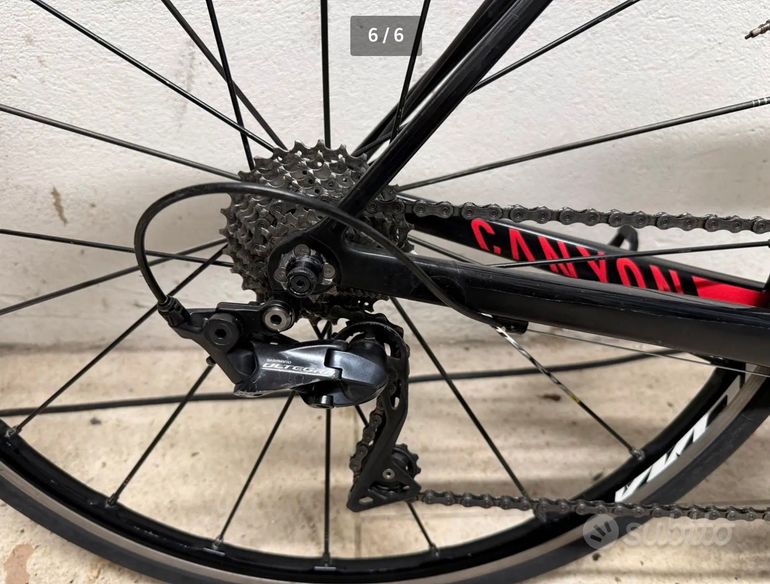 Used Canyon Endurace Shimano Ultegra 2017 Road & Gravel, Black — image 3 of 4
