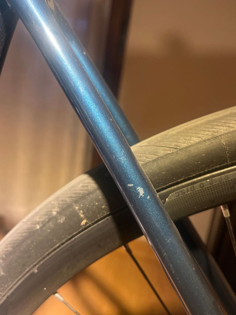 Used Scott Addict 20 disc 2021 2021 Road & Gravel, Blue — image 5 of 6