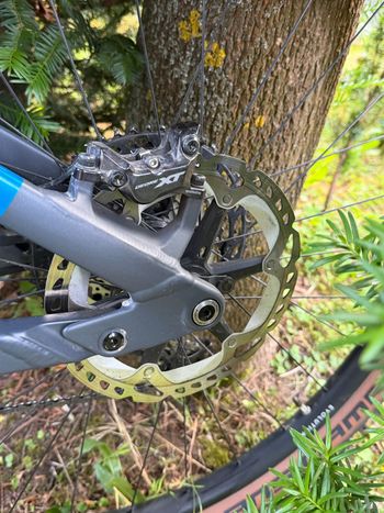 Used CUBE STEREO HYBRID 140 HPC, ACTIONTEAM 750 2023 2023 Mountainbike, Blue, 27.5, 29 — image 7 of 9