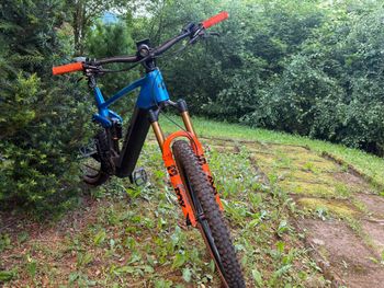 Used CUBE STEREO HYBRID 140 HPC, ACTIONTEAM 750 2023 2023 Mountainbike, Blue, 27.5, 29 — image 2 of 9