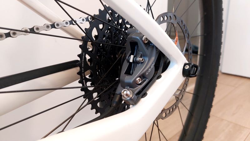 Canyon LUX SRAM GX Eagle 2021 Mountainbike usato, Bianco — immagine 18 di 24
