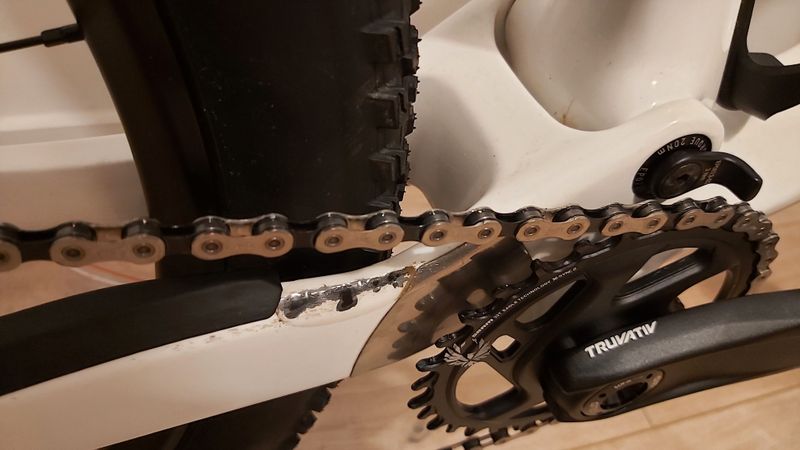 Canyon LUX SRAM GX Eagle 2021 Mountainbike usato, Bianco — immagine 22 di 24