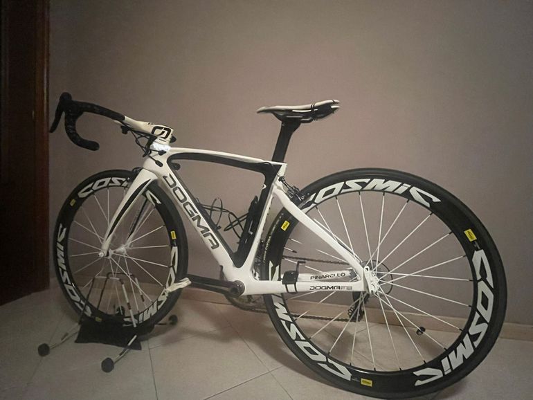 Used Pinarello Dogma 65.1 Think 2 Frameset 2014 Road & Gravel, White — image 1 of 3