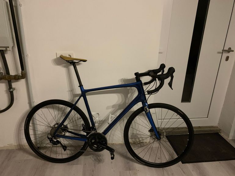 Used Scott Addict 20 disc 2020 2020 Road & Gravel, Blue — image 2 of 3