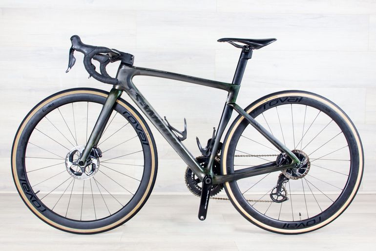 Used Specialized S-Works Tarmac SL7 Custom 2022 Road & Gravel, Green — image 2 of 16